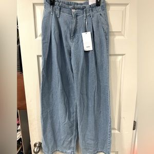 New wide leg denim